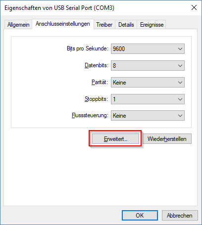 com port number change 01
